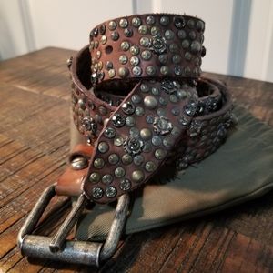 NWOT Campomaggi Brown Leather Belt